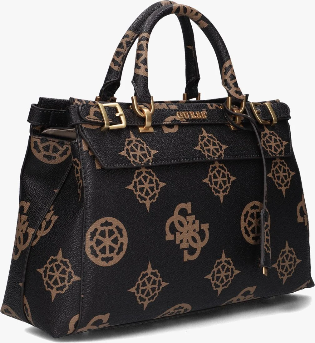 GUESS bruine guess schoudertas sestri logo luxury