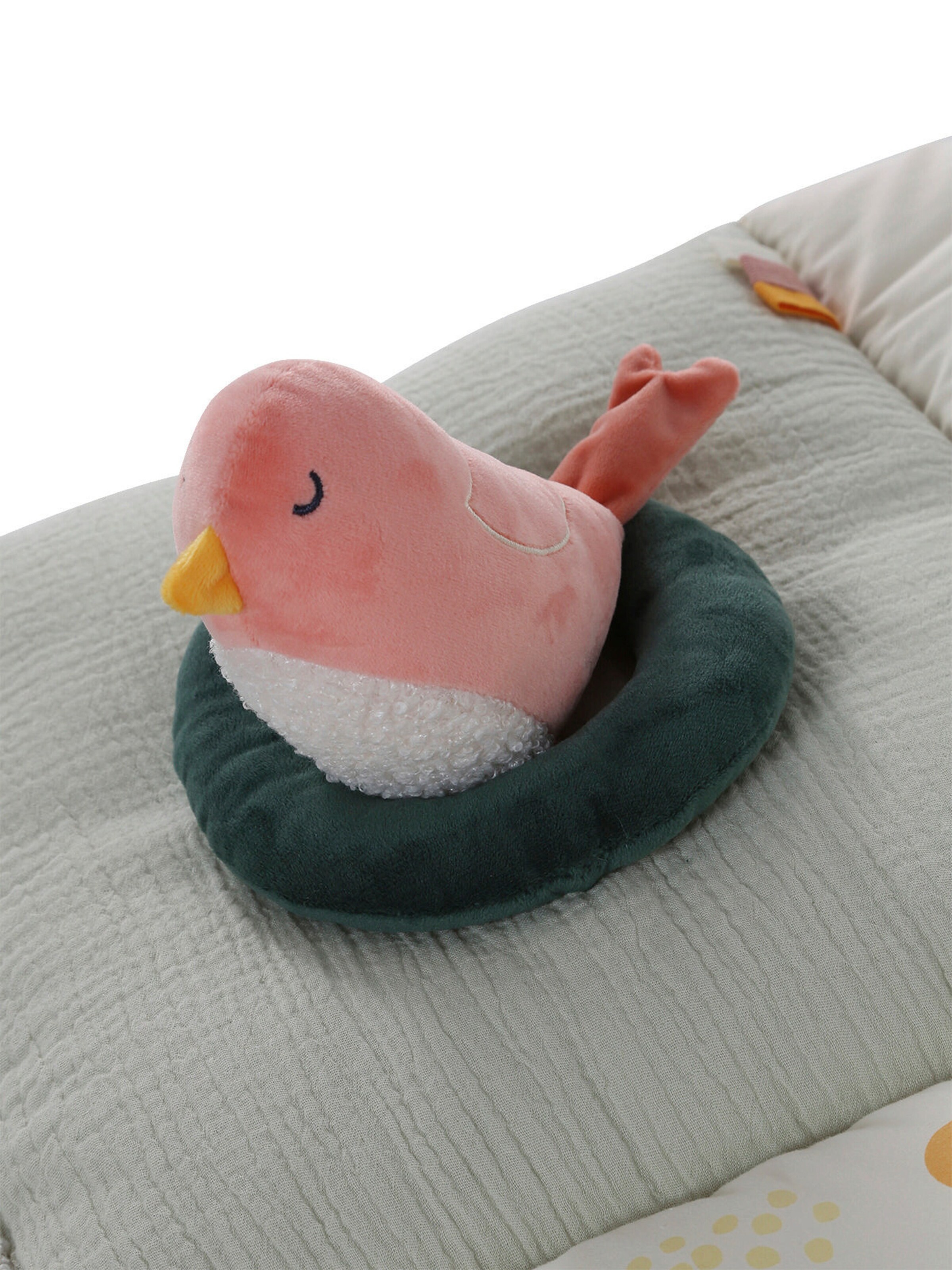 Vertbaudet Baby Activity-Decke rosa