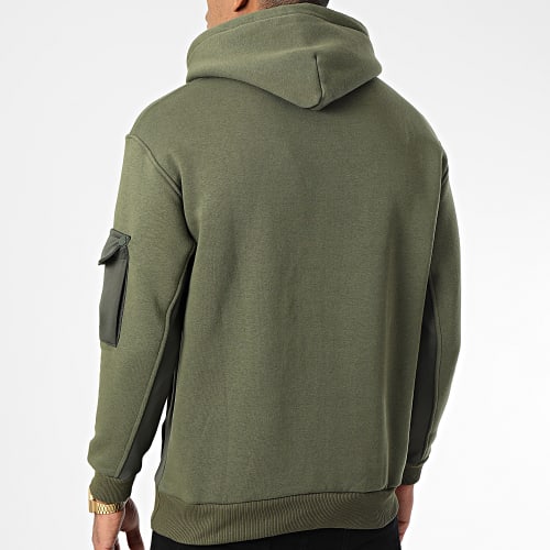 Sweat Capuche OTS 13 Vert Kaki