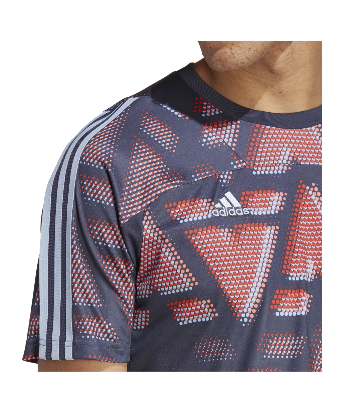 adidas Tiro Trikot Rot Blau