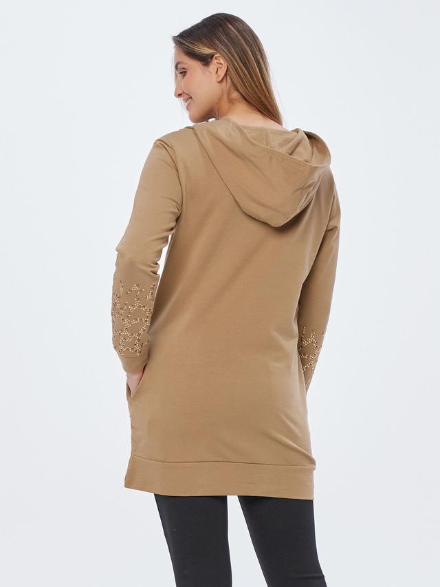 Longsweatshirt in Courtelle Jersey
