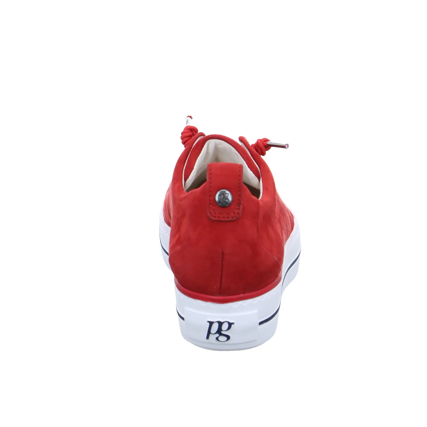 PAUL GREEN Sneaker Rot Leder