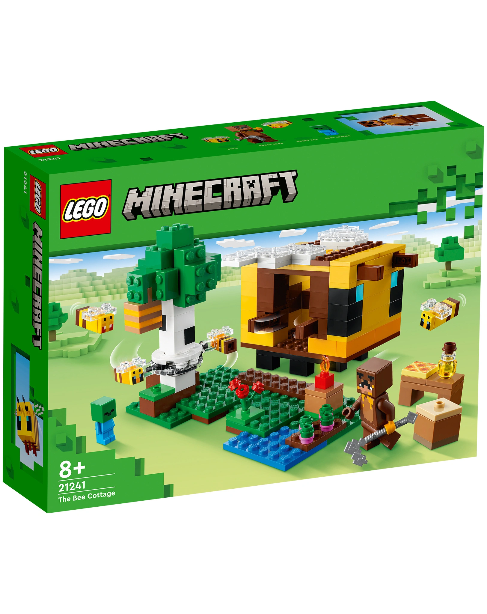 LEGO® Minecraft™ 21241 Das Bienenhäuschen