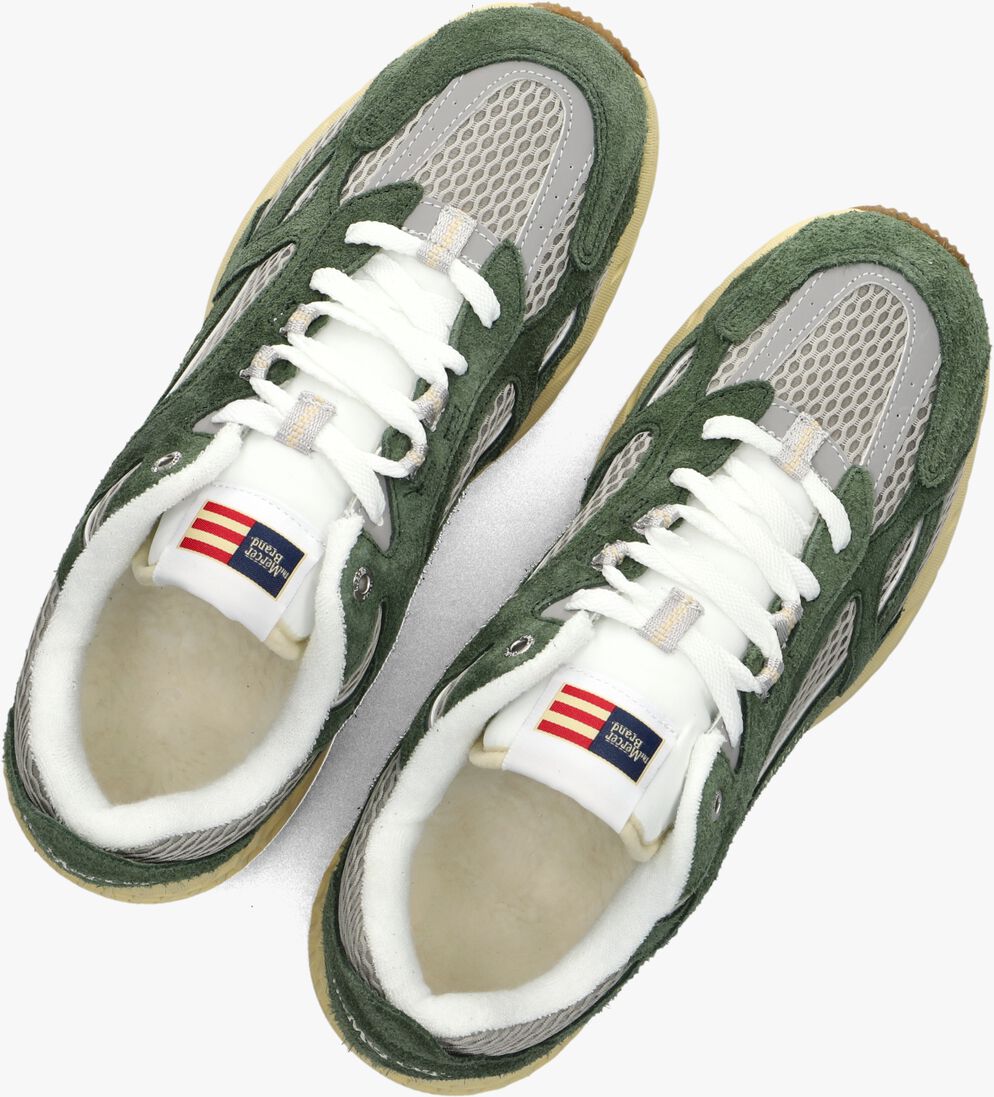 groene mercer amsterdam lage sneakers the re-run max americana
