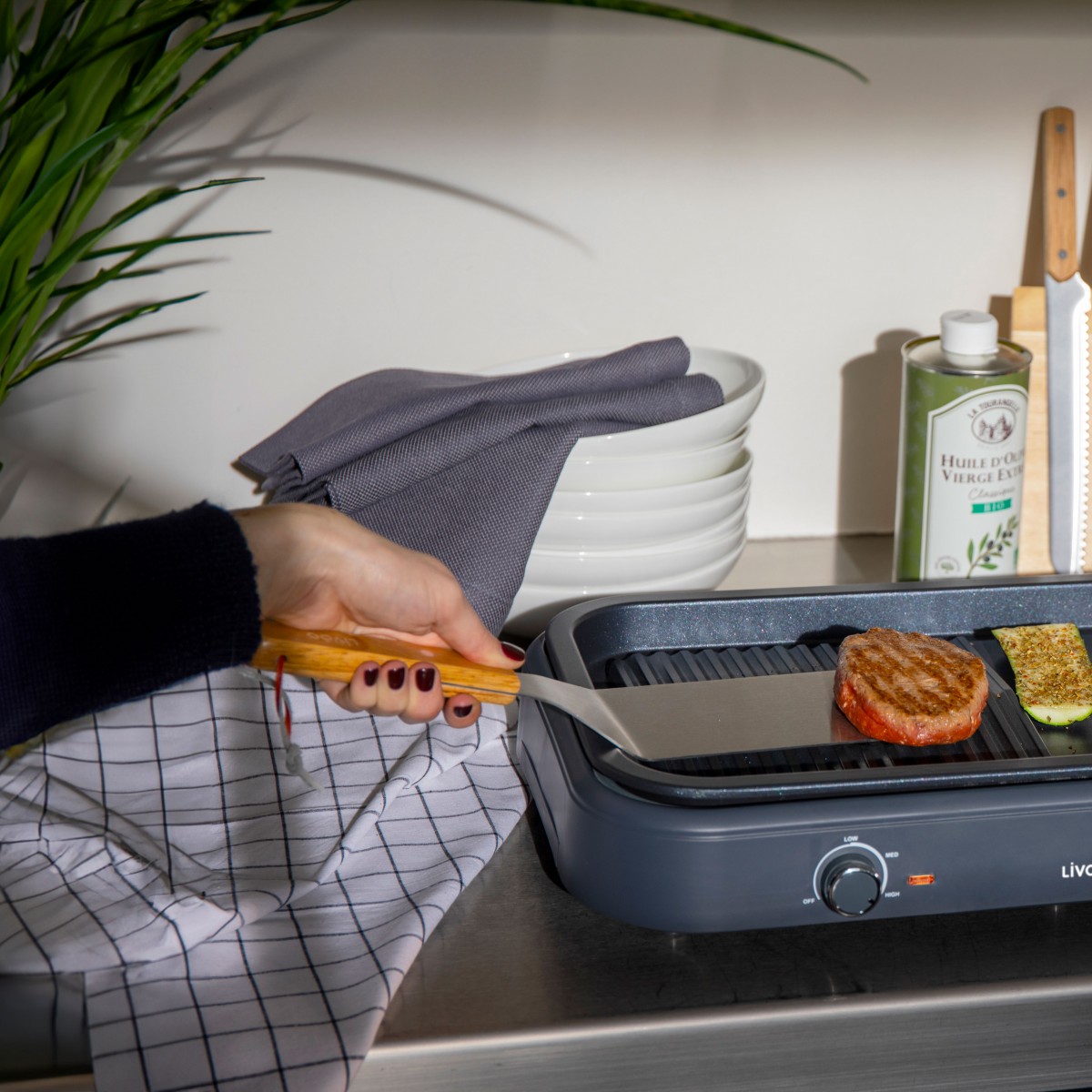 Spatule en acier inoxydable