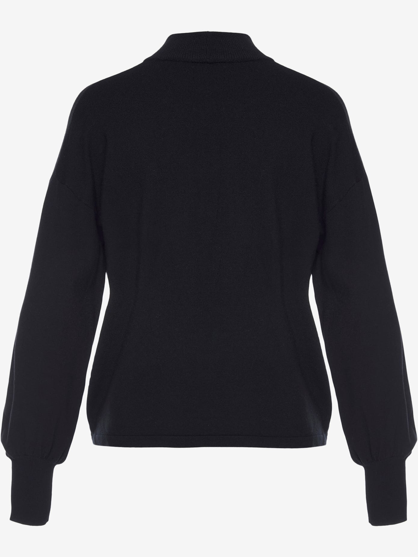 Pull en tricot avec petit col montant