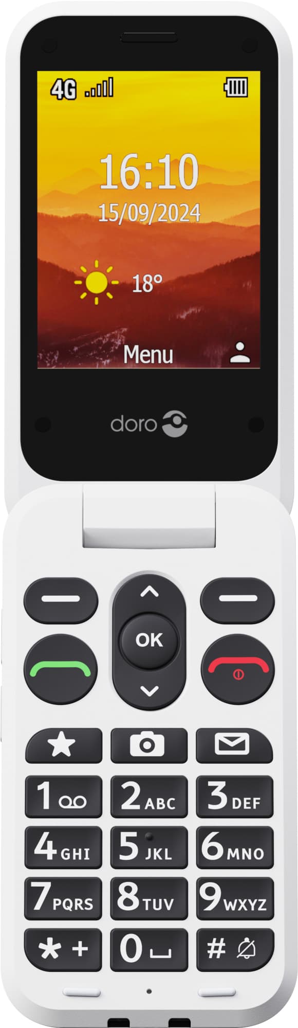 Doro Leva L31 mobiletelefon (grafit)