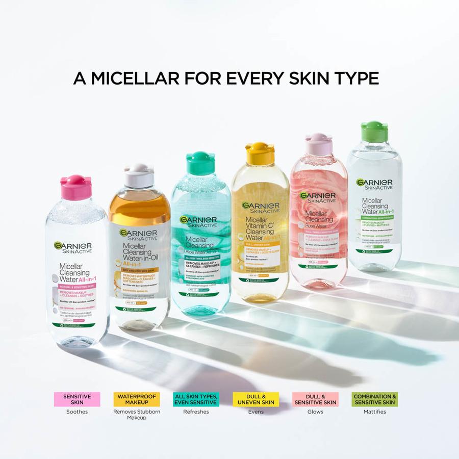 Garnier Micellar Cleansing Water Normal & Sensitive Skin Duo 2x400ml