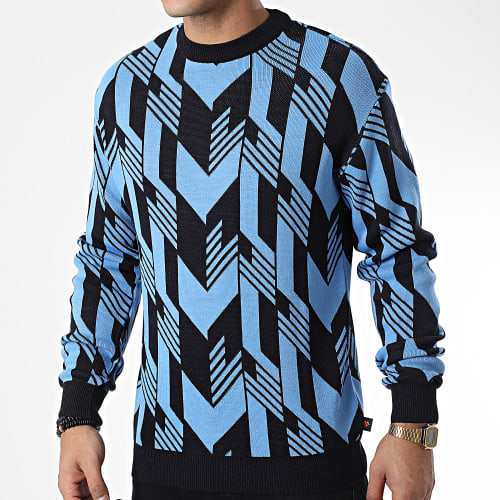Pull AVH-179 Bleu Noir