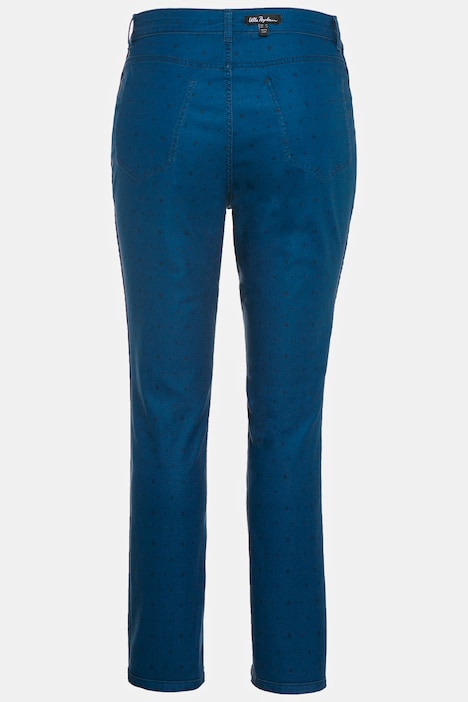 Wendejeans Sammy, Sterne/uni, schmaler 5-Pocket-Schnitt