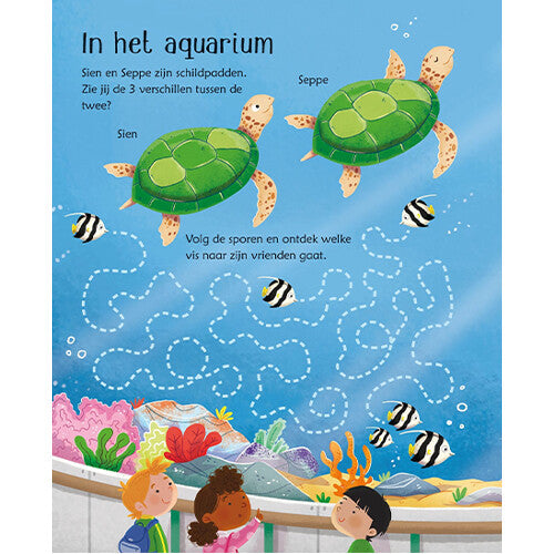Uitgeverij usborne uitwisboek dierentuinspelletjes