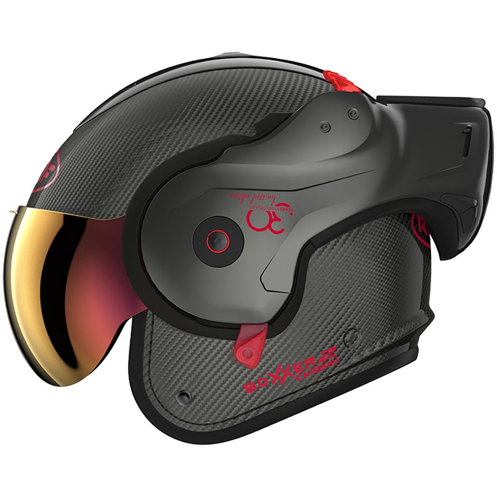 Roof - Casque Boxxer 2 Carbon Thirty Up Titane