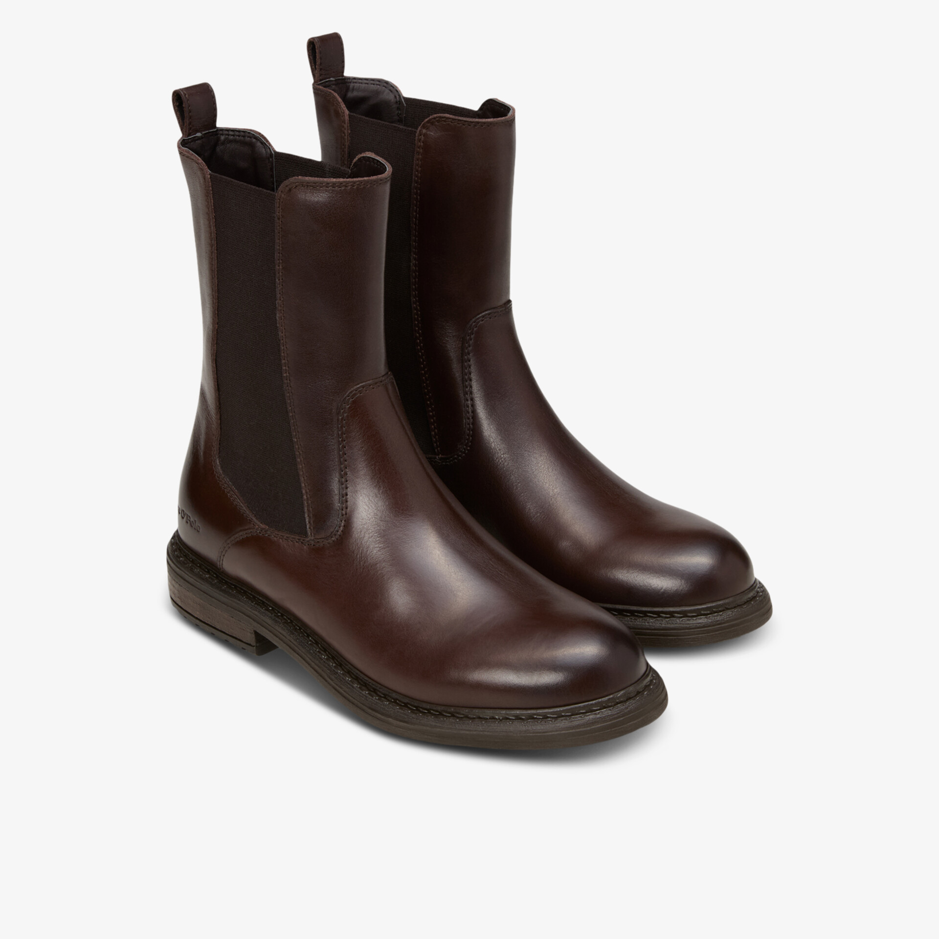 Marc O´Polo Damen Chelsea Boots braun