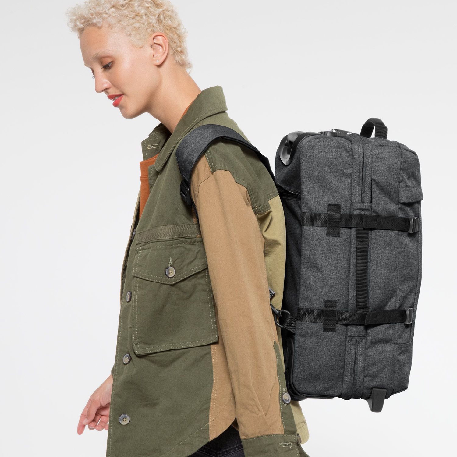 Eastpak Strapverz S Reistas black denim