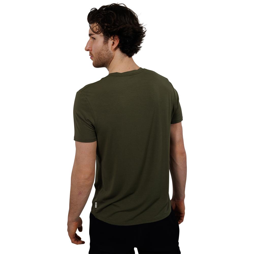 Tufte SoftBoost Crew T-Shirt Olive Night