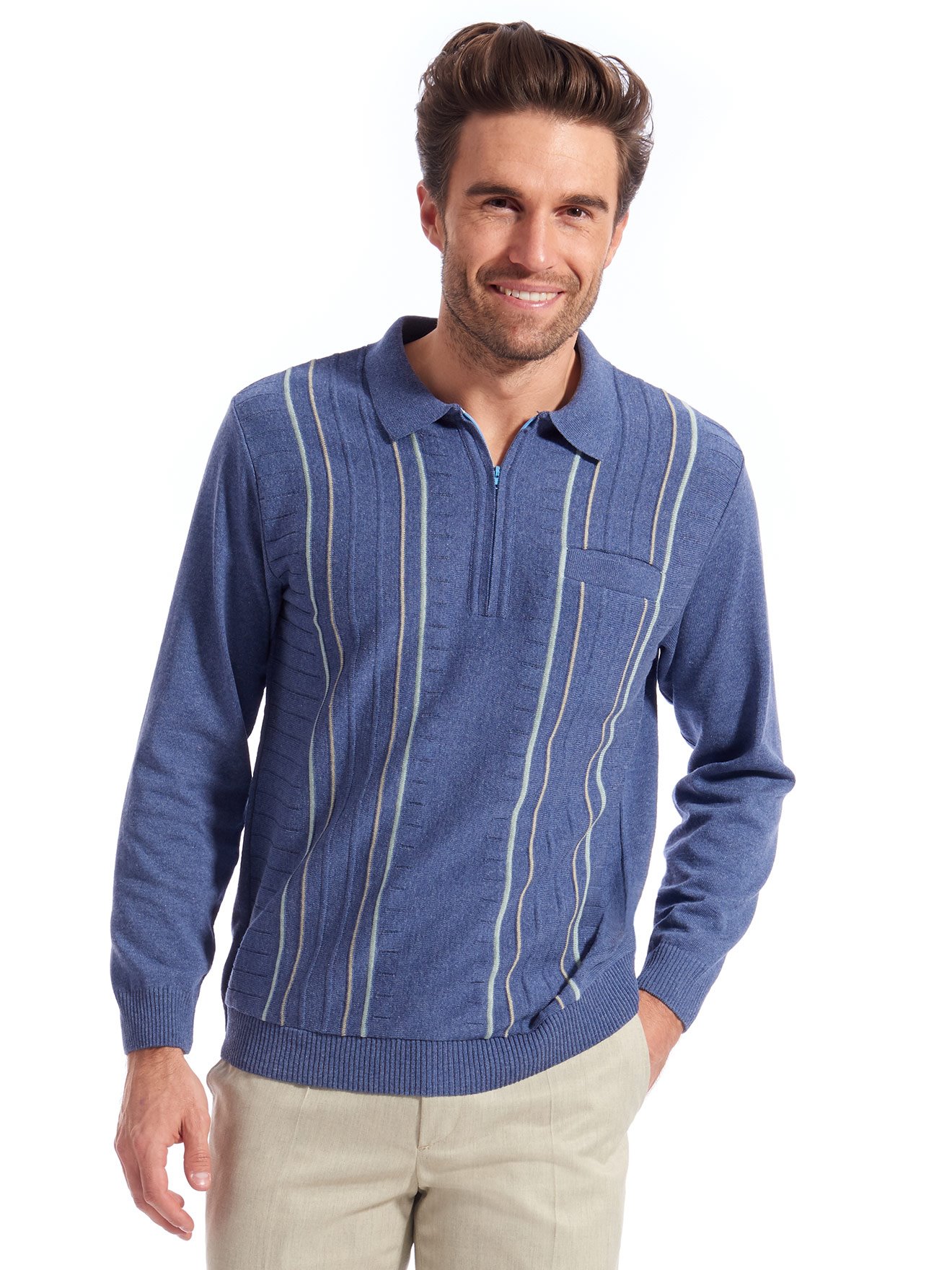 Polo manches longues