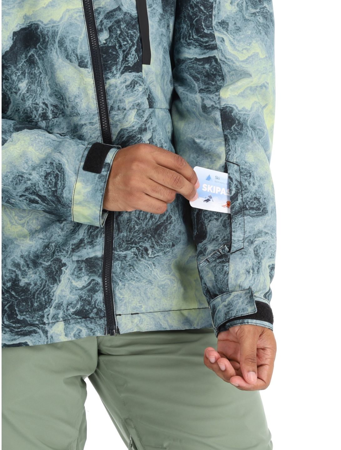 Mission Printed ski-jas heren