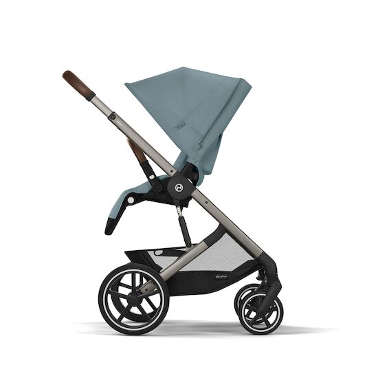 Poussette Balios S Lux 2   Châssis Taupe - Stormy Blue        de               CYBEX