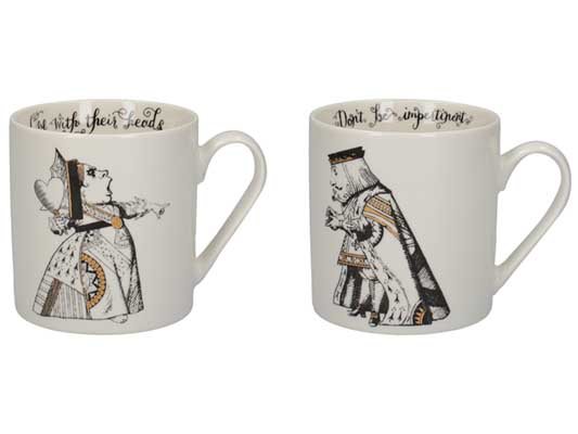 V&A His & Her Mug Set