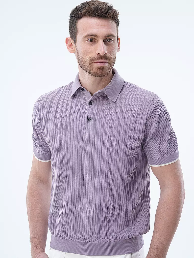 EMPORIO ARMANI Poloshirt lila