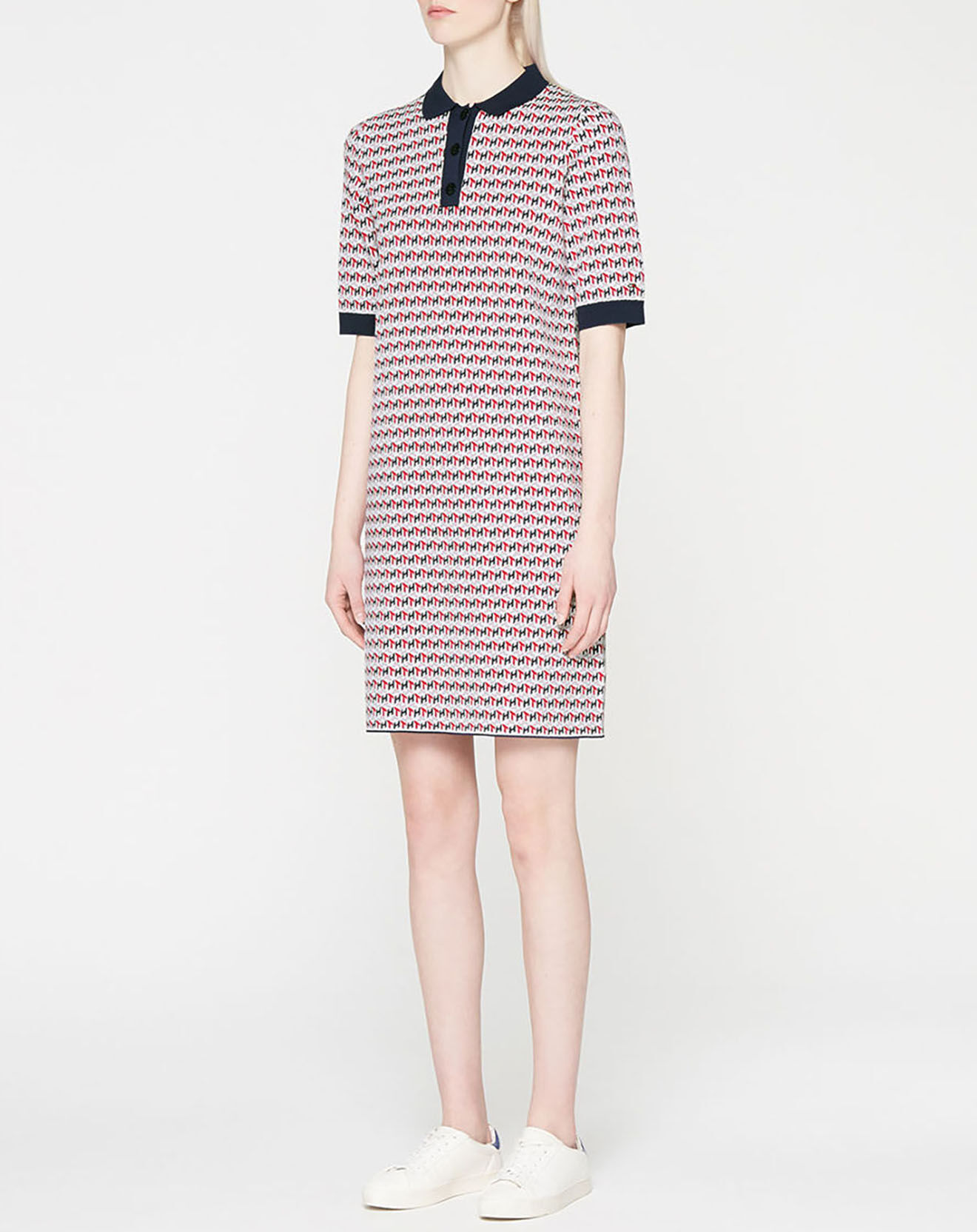 Tommy Hilfiger Robe cube shift multicolore