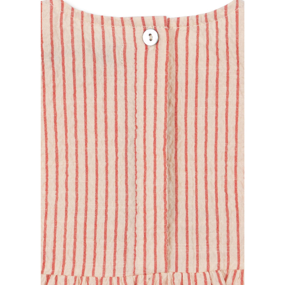 Køb Konges Sløjd Amour Stripe Ellie Flæse Romper Gots