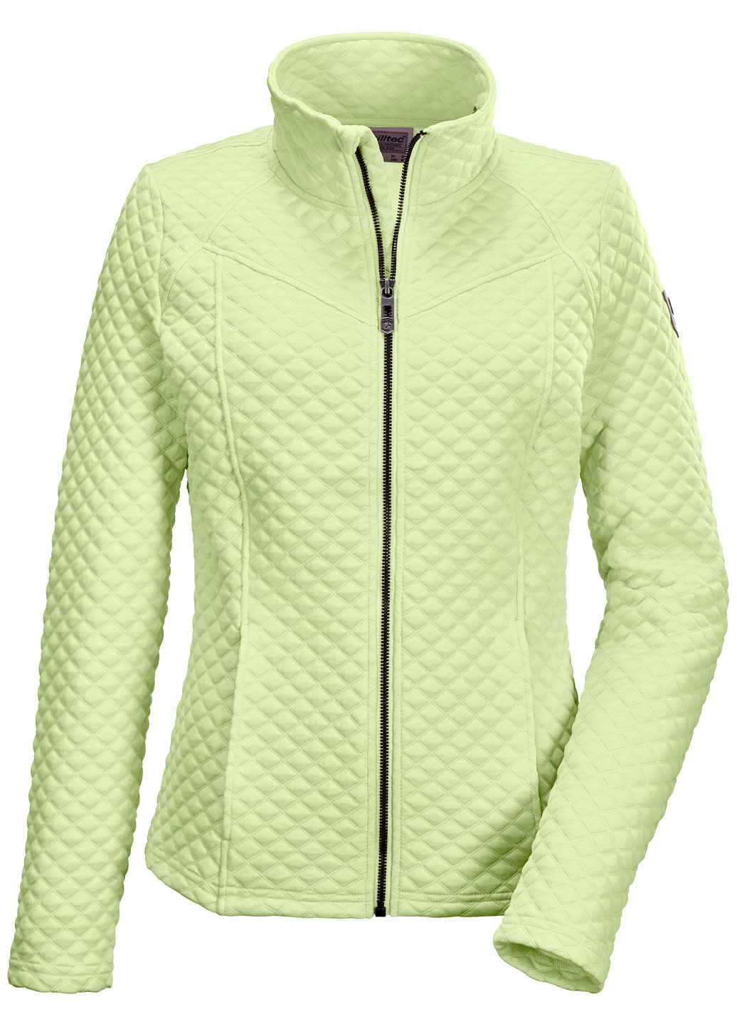 Modische Damen-Stretch-Jacke mit Jaquard-Steppmuster