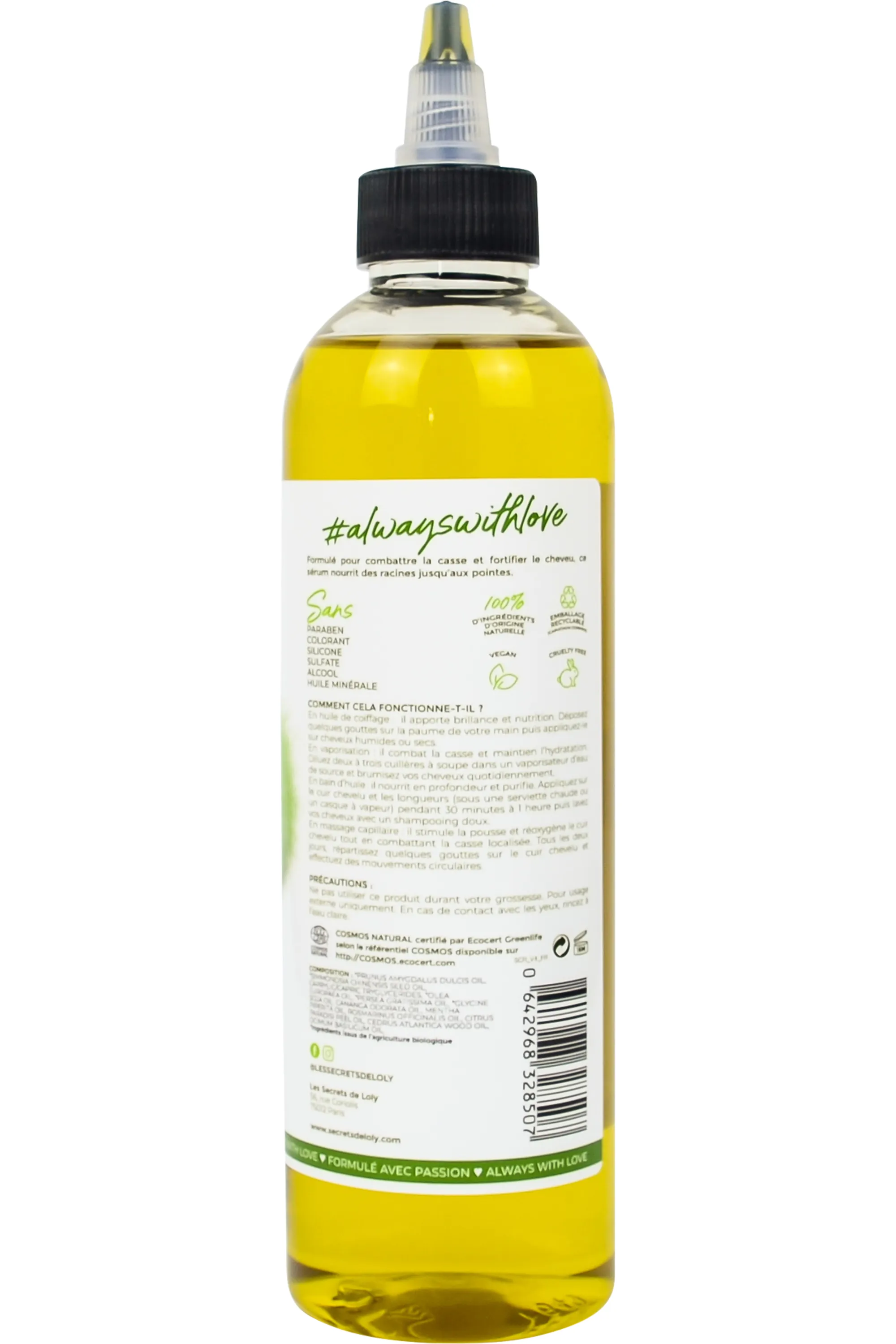 Les Secrets de Loly Sérum de croissance-250 ml