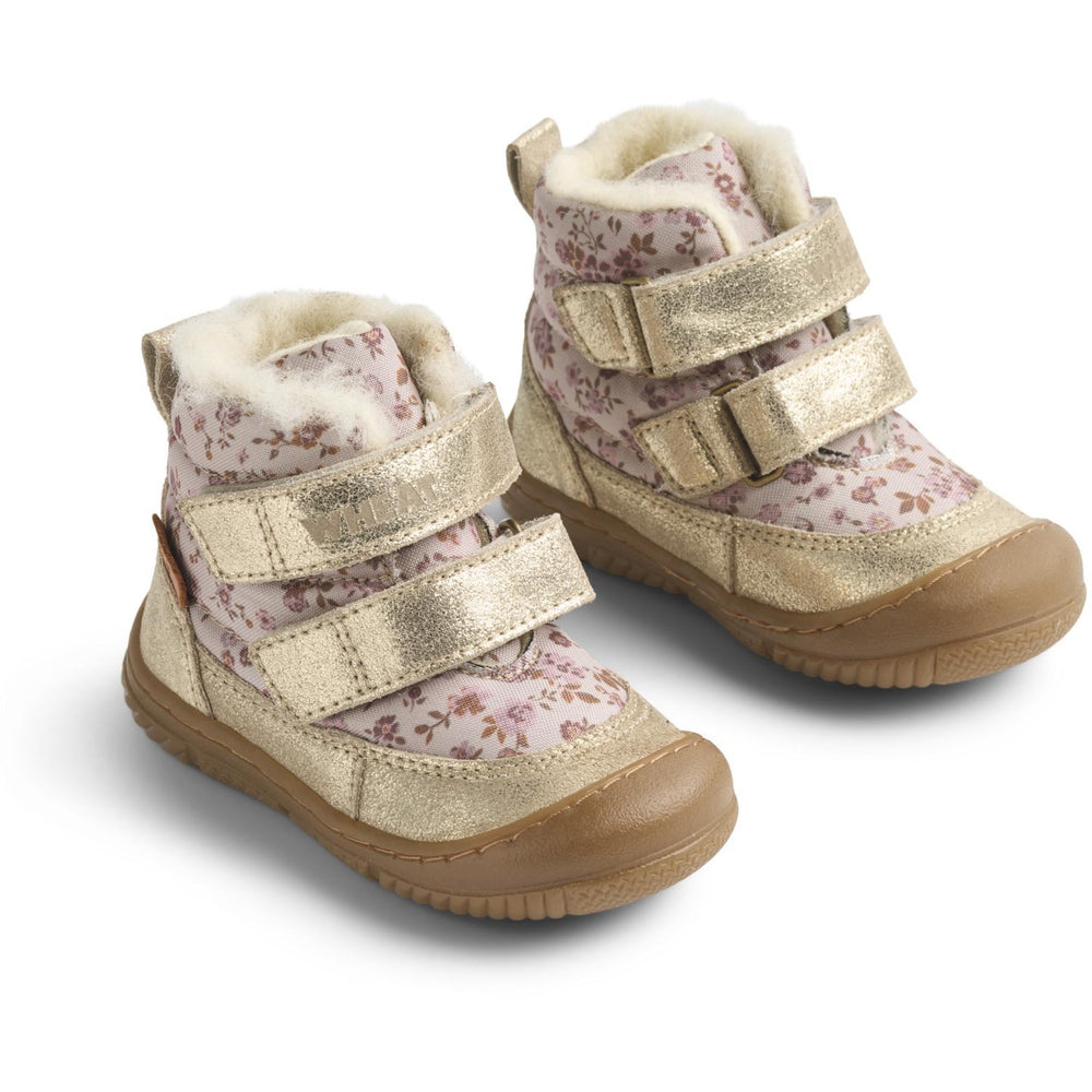 Køb Wheat Grey Rose Flowers Vinterstøvler Dowi Tex