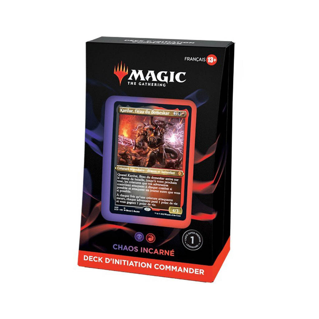 Magic : Deck d'Initiation Commander - Chaos Incarné