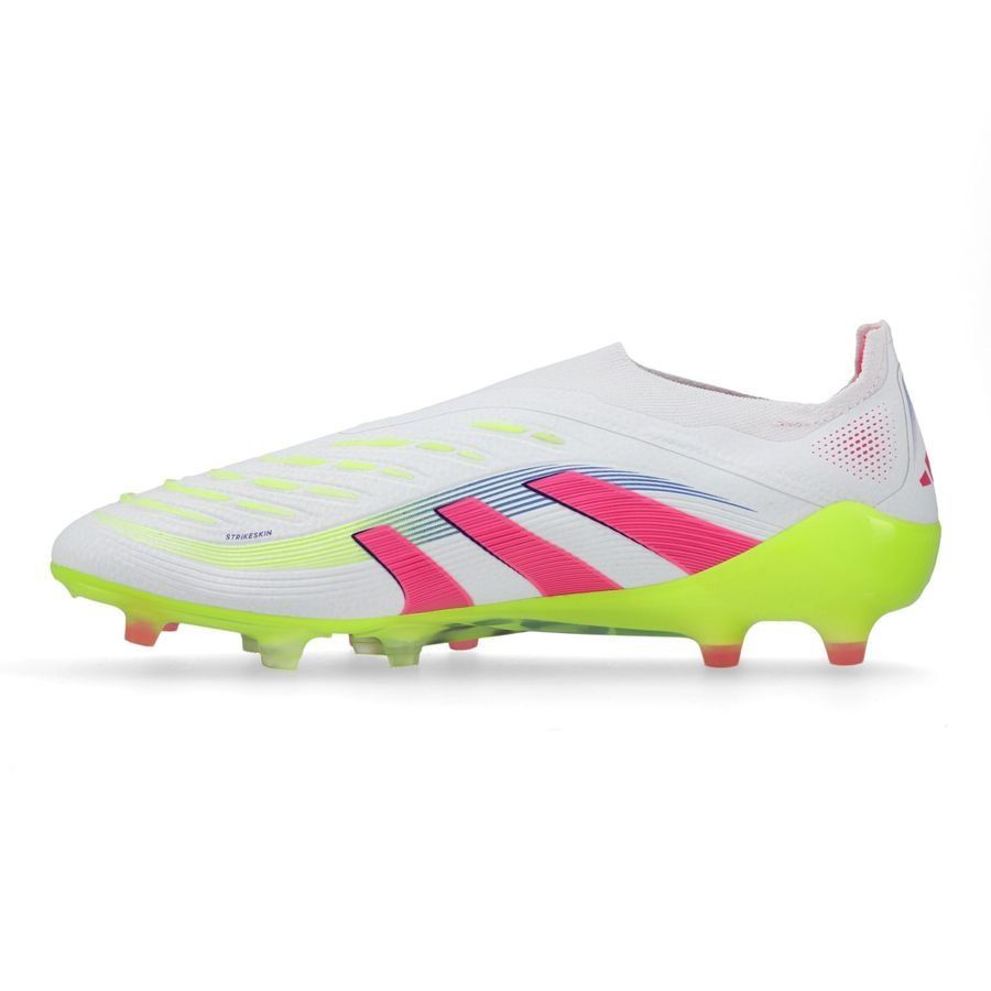 adidas Predator Elite Laceless AG Celestial Victory - Blanc/Lucid Pink/Lucid Lemon