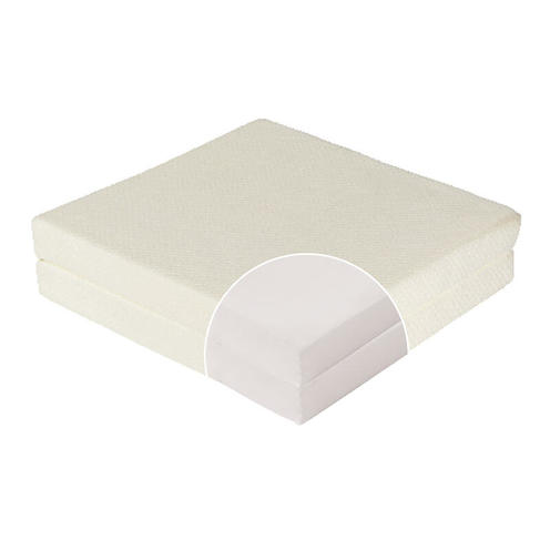 Matelas Pliant 2 parties Zen déhoussable 60x120x7 cm - CANDIDE