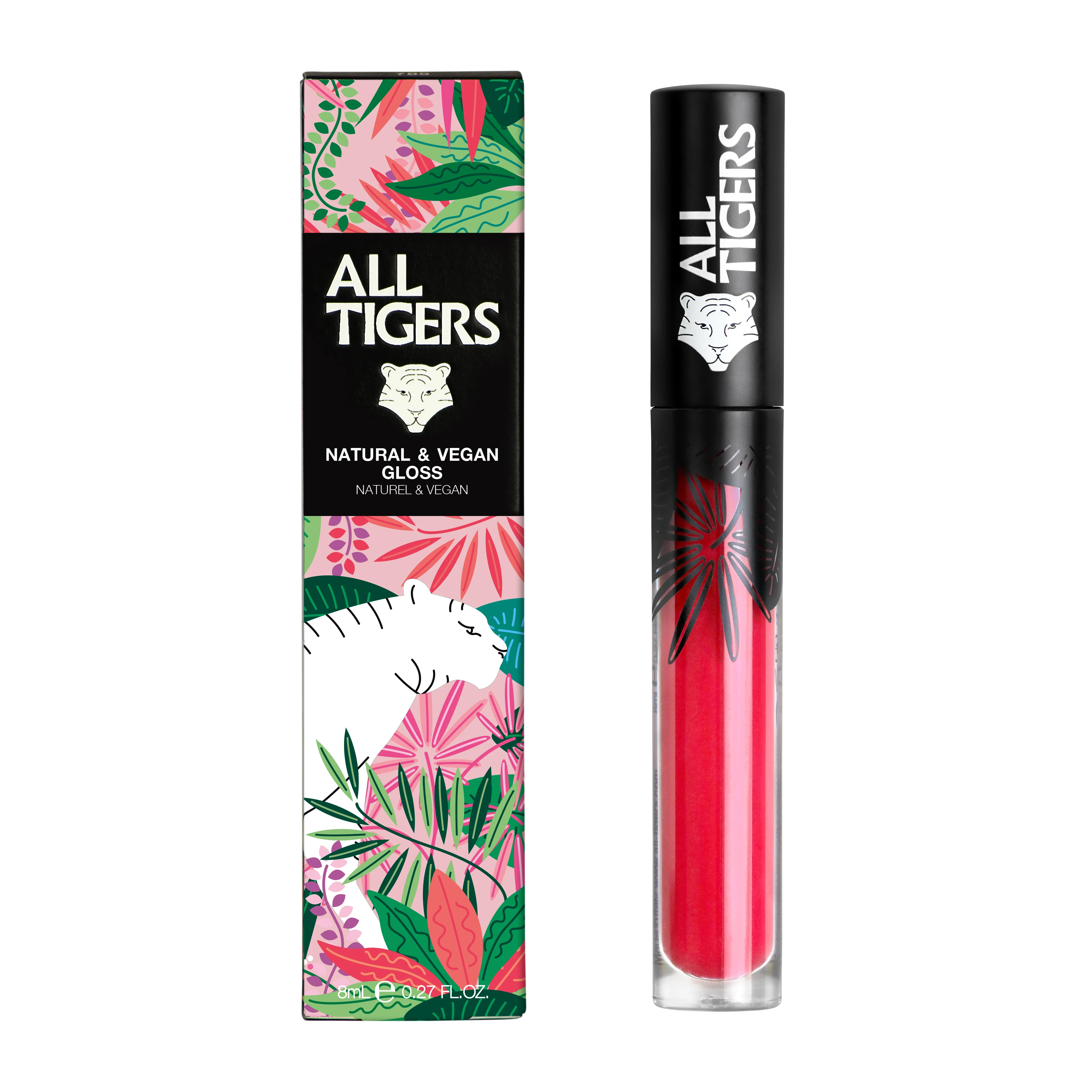 Gloss naturelvegan |- 801 ROUGE FRAMBOISE GLOSSY 