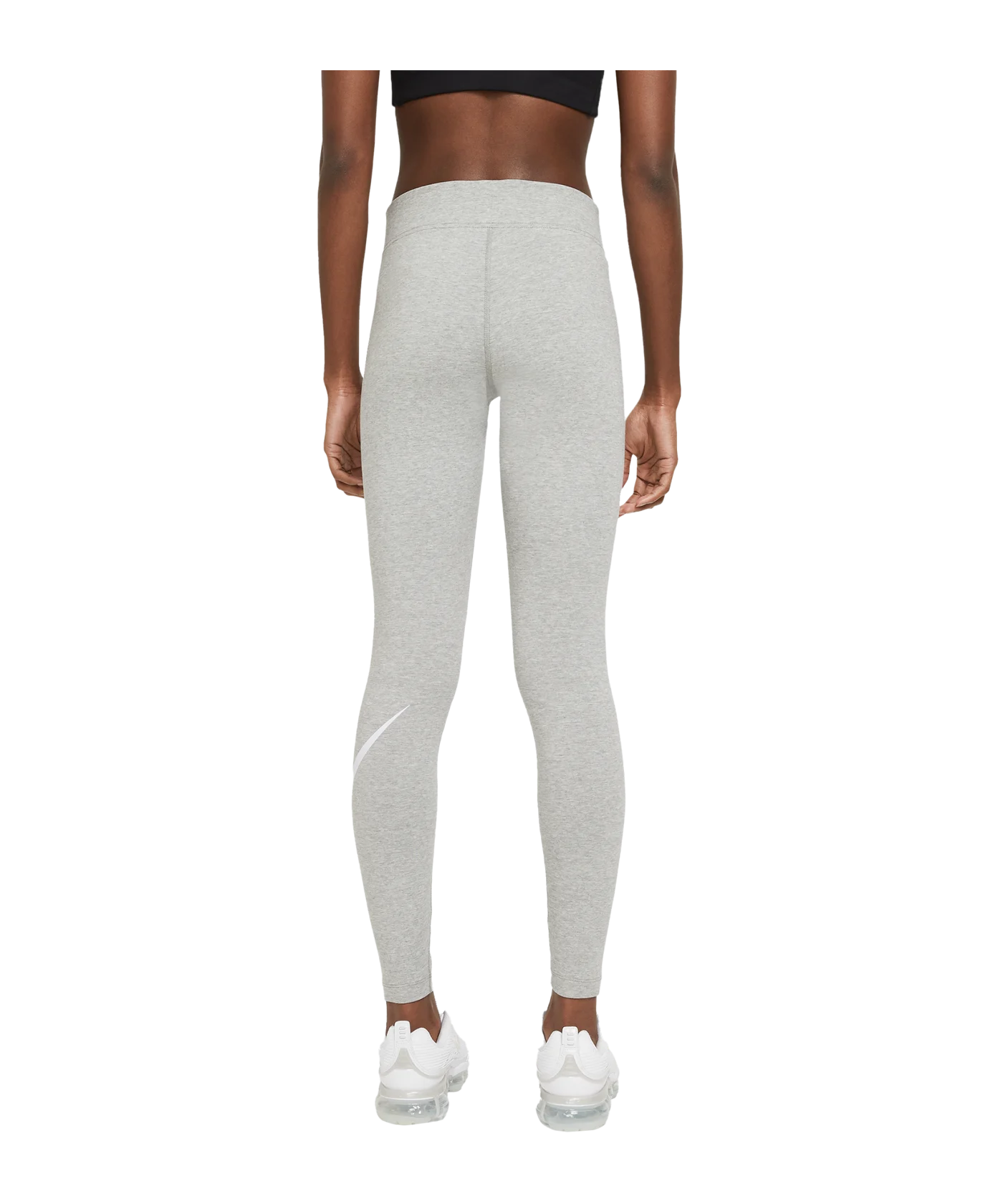 Nike Essentials Swoosh Leggings Damen Grau F063