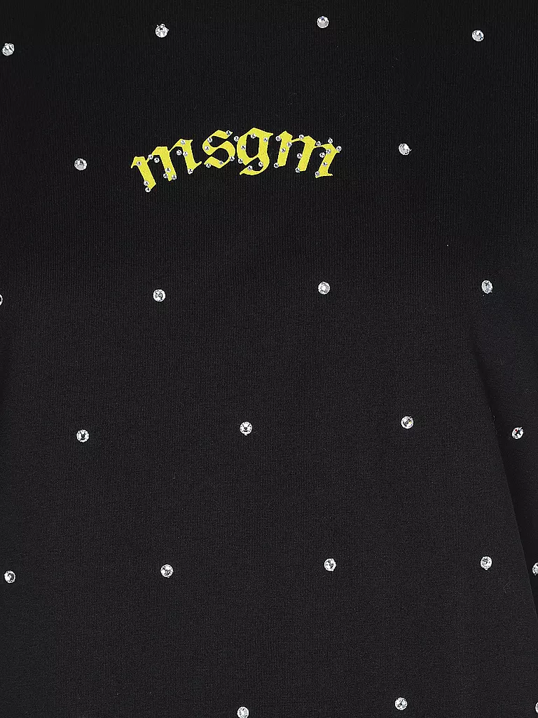 MSGM T-Shirt schwarz