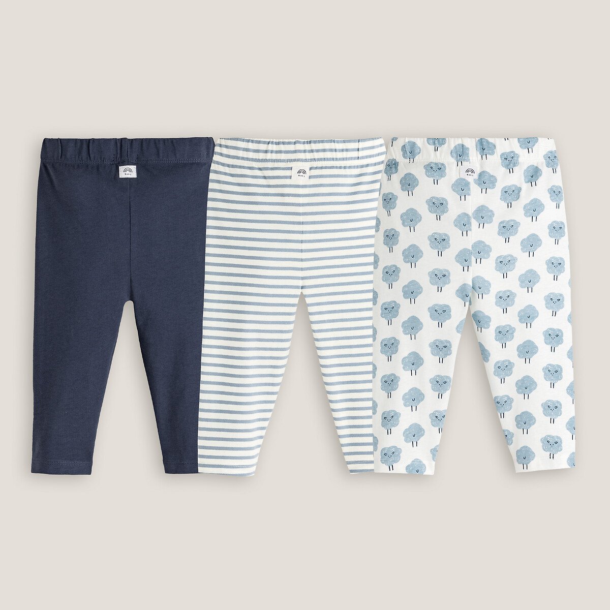 COLEÇÃO LA REDOUTE<br>Conjunto de 3 leggings