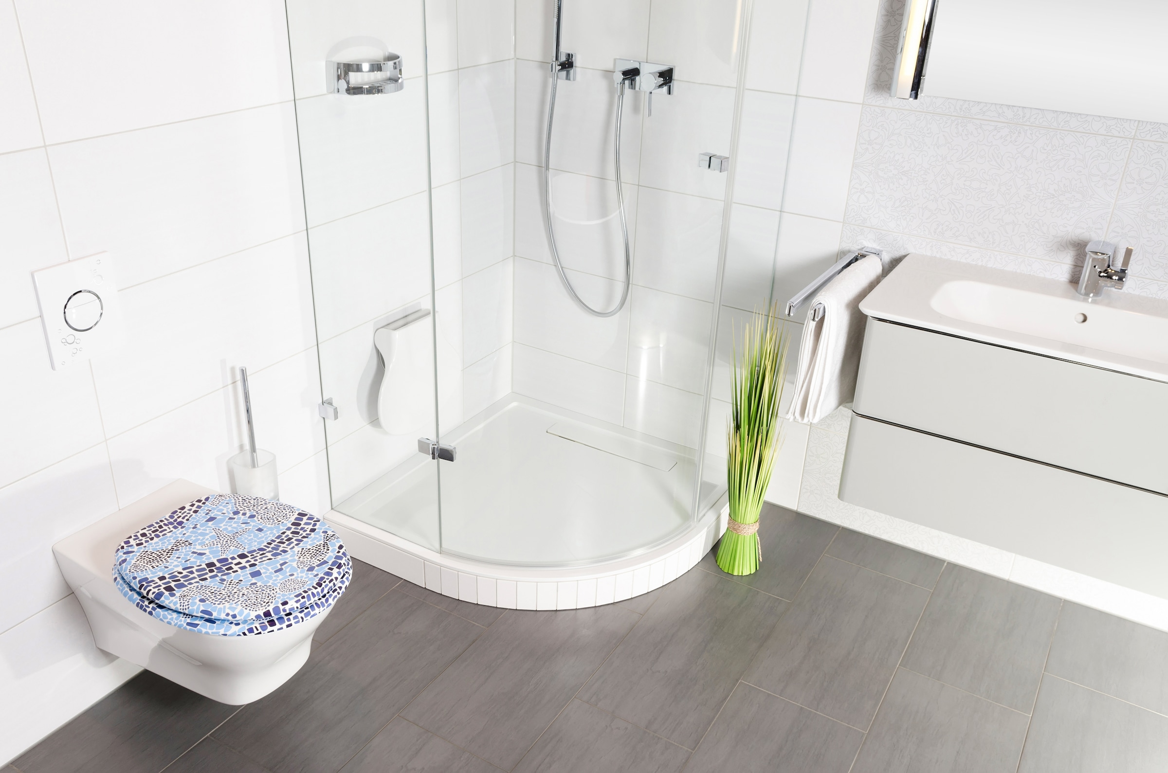 Sanilo WC-Sitz »Mosaic World« mit Absenkautomatik
