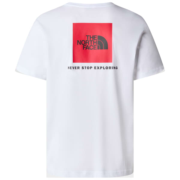 T-shirt THE NORTH FACE M S/S REDBOX TEE TNF WHITE