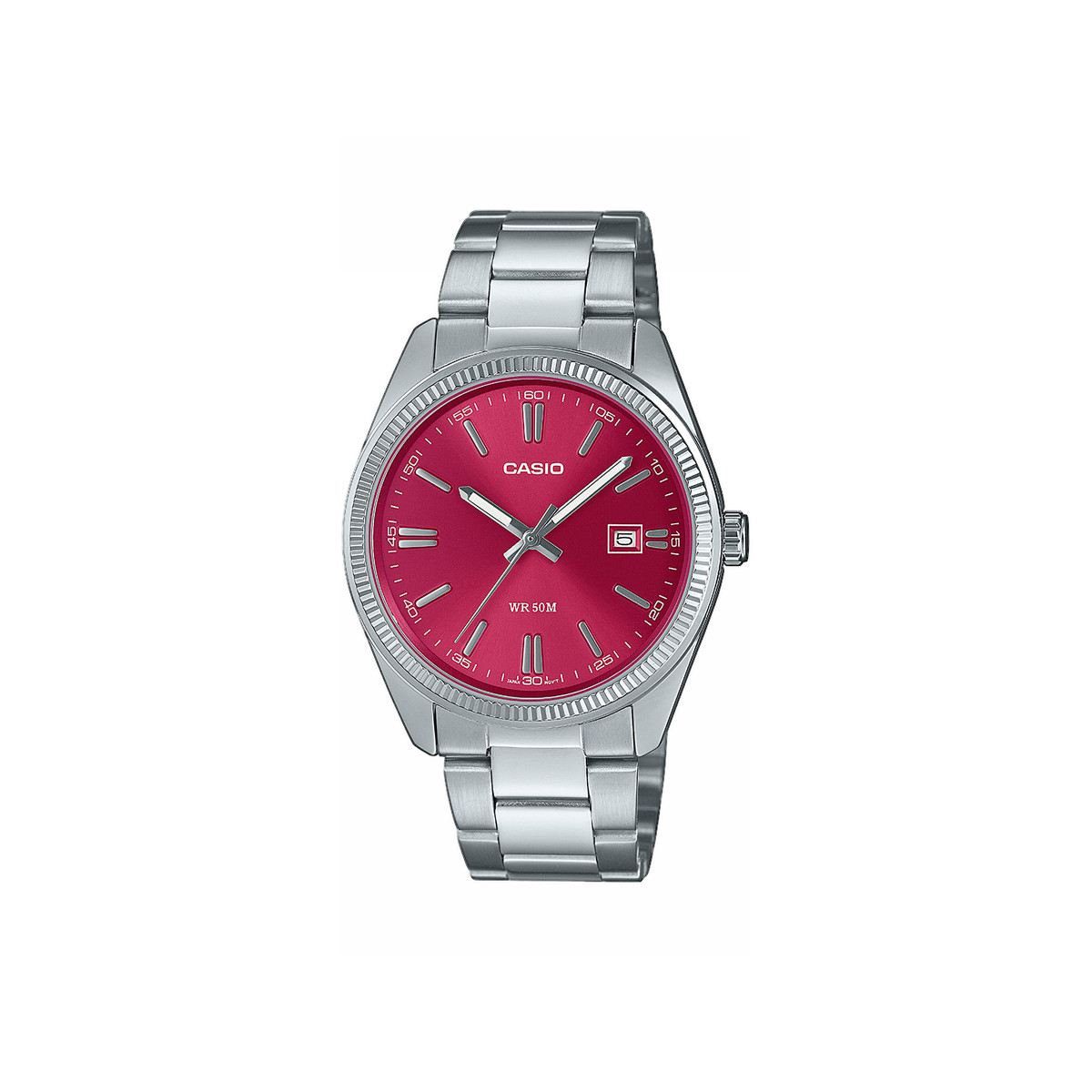 Montre CASIO homme bracelet acier inoxydable