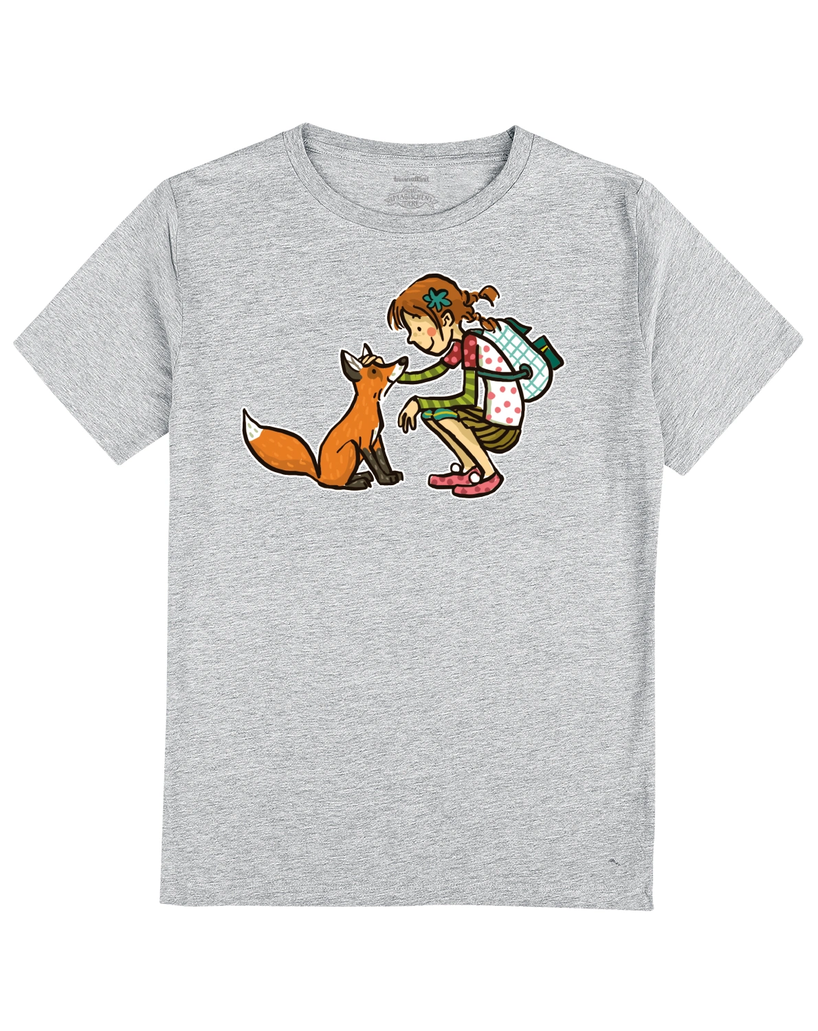 T-Shirt IDA & RABBAT in grau meliert