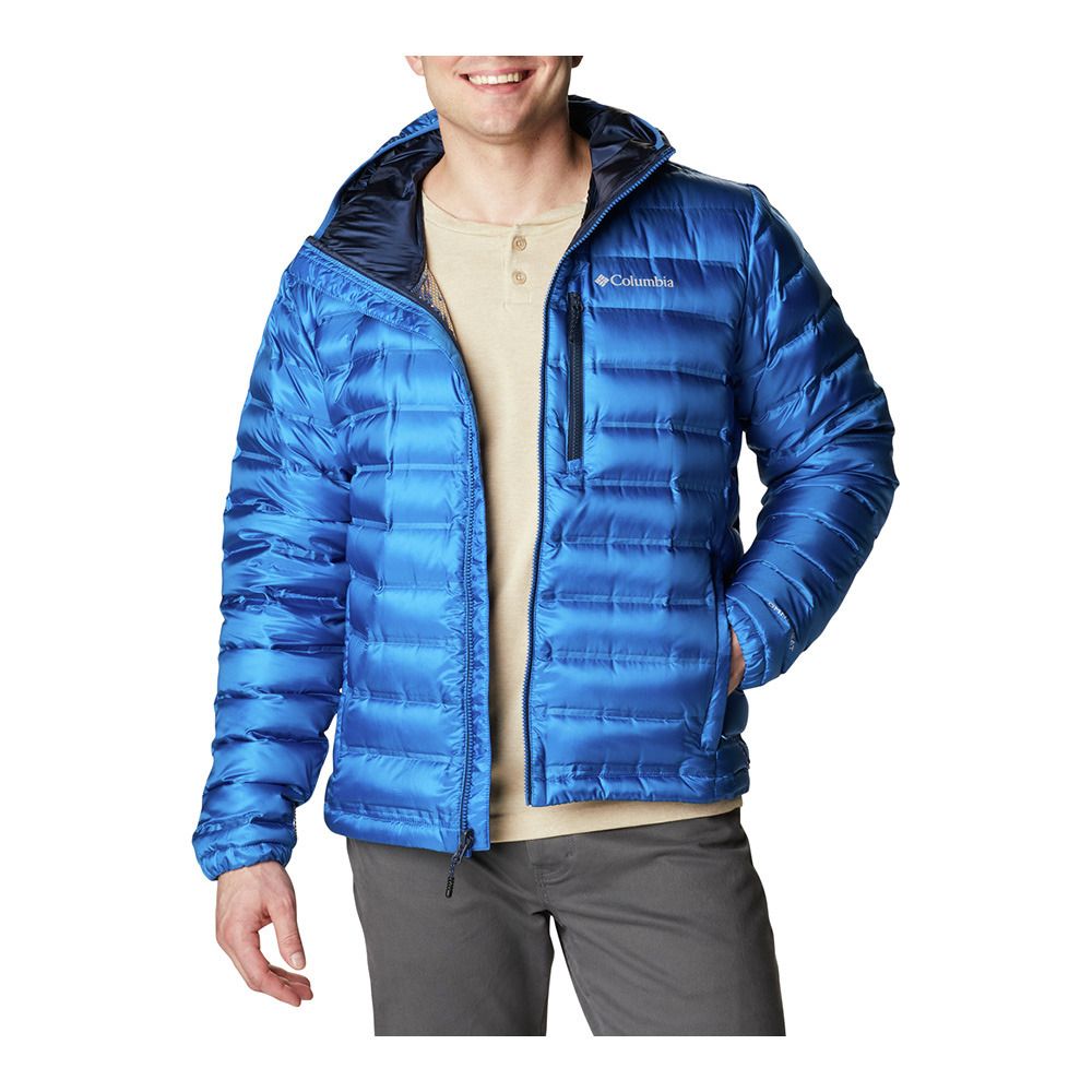 Columbia PEBBLE PEAK DOWN - Doudoune Homme blue