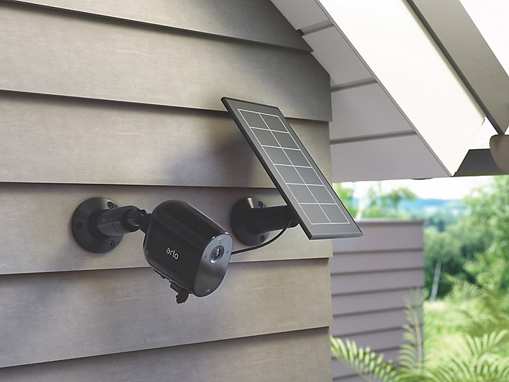 Panneau solaire pour caméra Arlo Essential noir