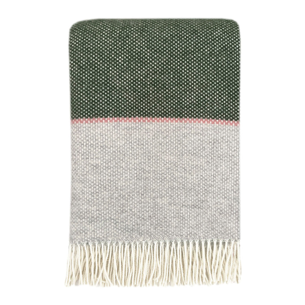 Malagoon Festivity Wool Plaid - Dawn Pink