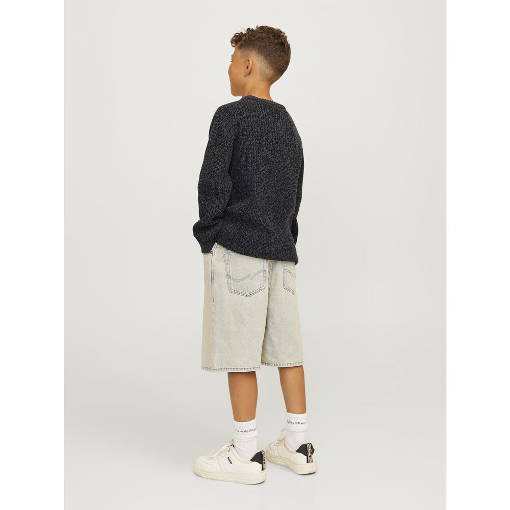 Køb Jack & Jones Junior Asphalt Jones Knit Crew Neck Bluse