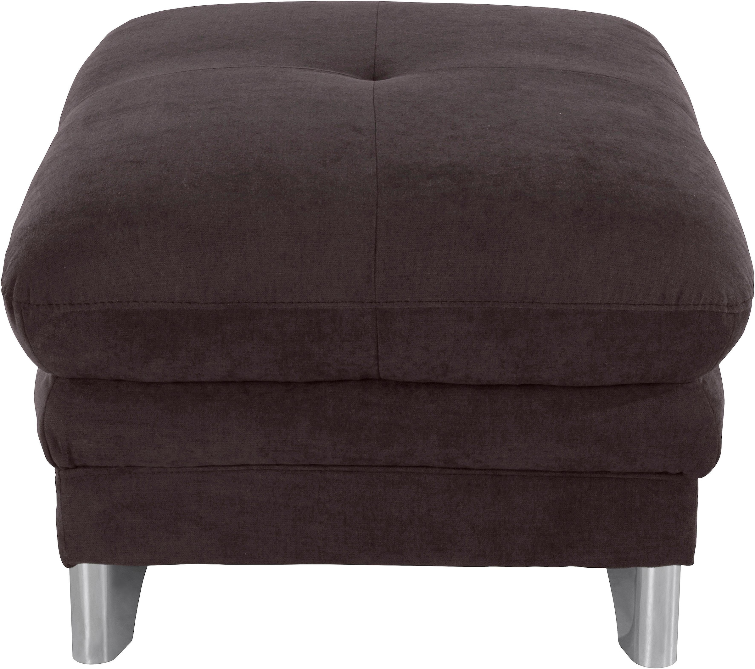 COTTA Polstergarnitur »Enterprise« Set,  Set bestehend aus 2,5-Sitzer mit Arm- & Kopfteilverstellung & Hocker