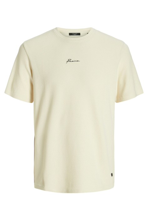 Jack & Jones beige heren t-shirt