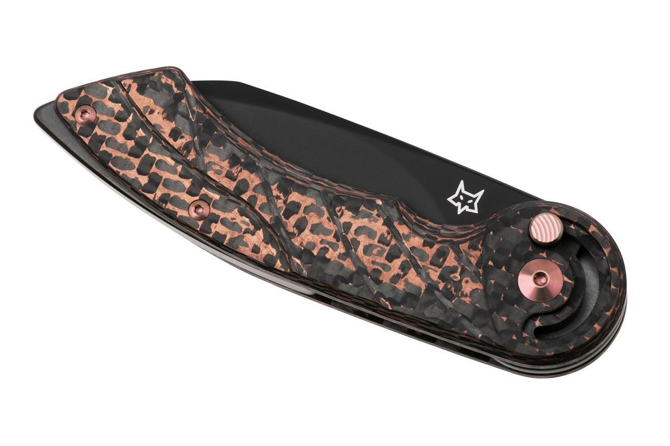 Fox Knives Radius FX-550 CFB Copper Carbonfiber Black zakmes