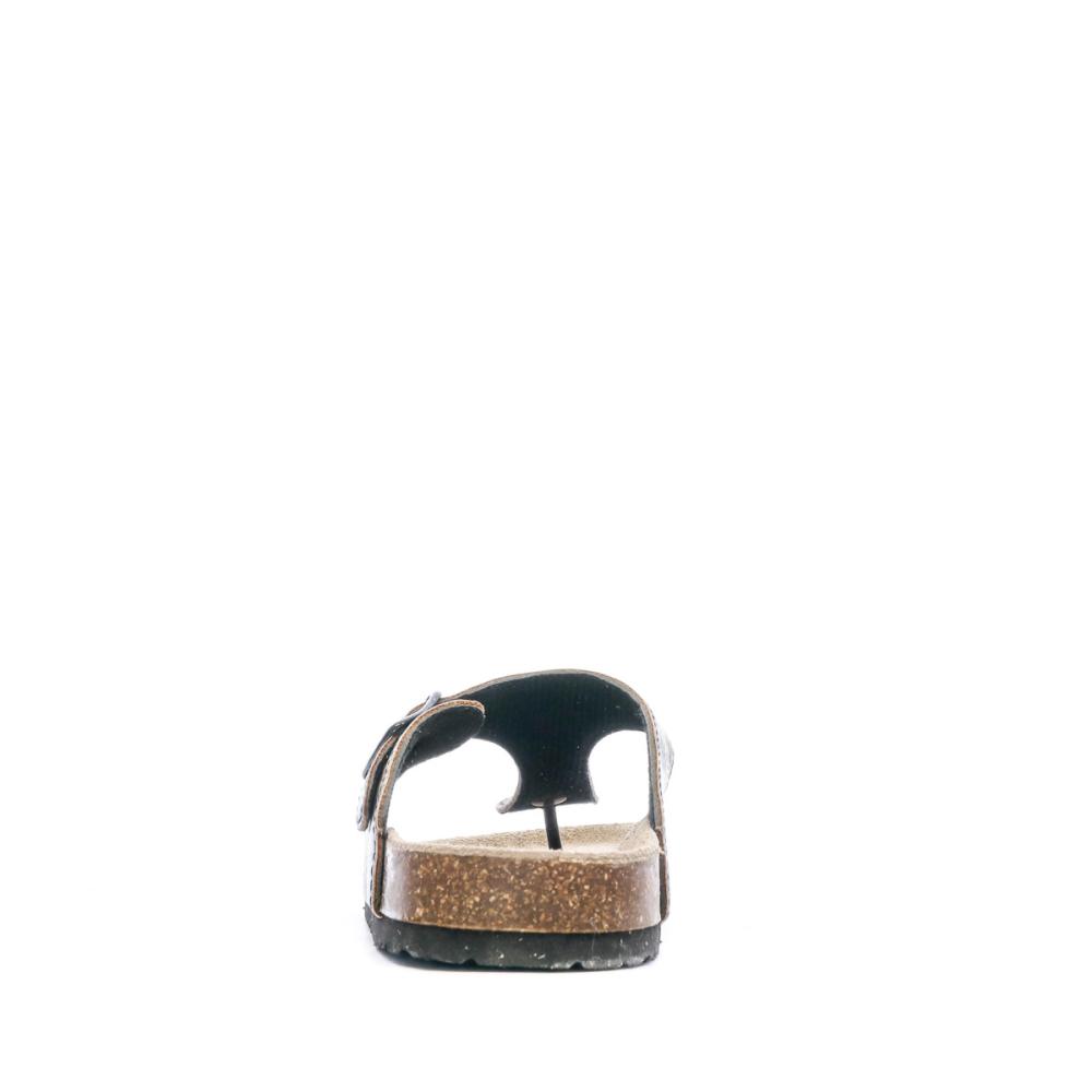 Beppi Sandales Noir/Doré Léopard Femme Beppi