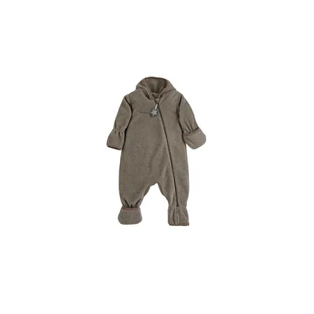 Sterntaler Overall aus Melangefleece braun, 80