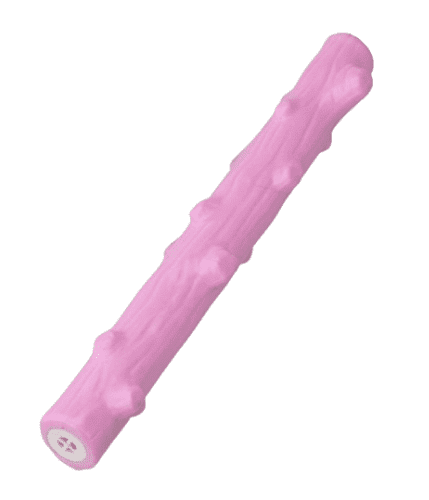 Bastão de borracha rosa - Morango Europet Bernina